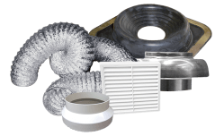 MANROSE® Ducting Kits - Heat/Fan/Light Units
