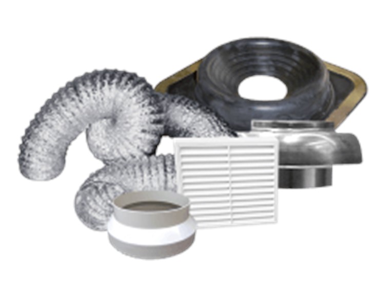 MANROSE® Ducting Kits - Heat/Fan/Light Units
