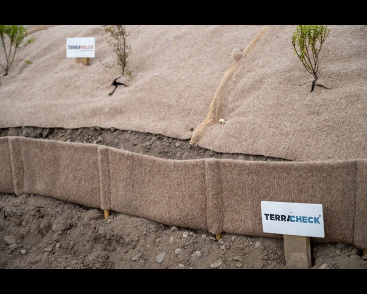 Terra Lana TerraCheck Silt Fence Barrier