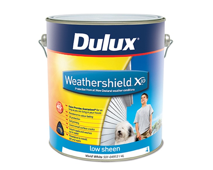DULUX Weathershield X10 Low Sheen