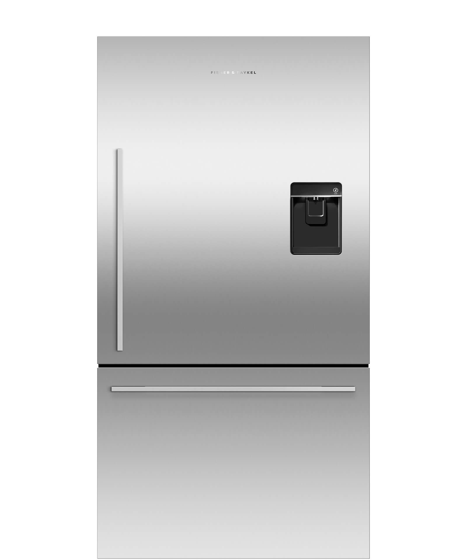 Fridge With Bottom Freezer Drawer 790mm Ice Water