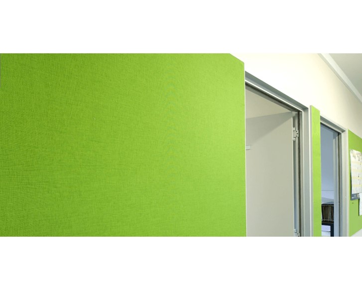 Quicklock - Fabric Covered Acoustic Pin Board System