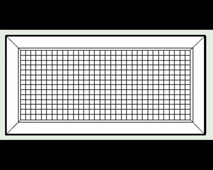 Price Holyoake EC125 - Exhaust and Return Grille (Egg Crate)