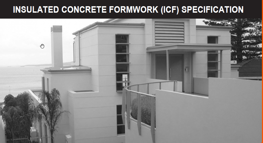 Insulated Concrete Formwork
