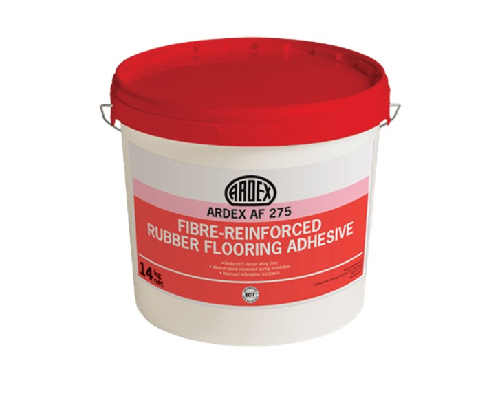 ARDEX AF 275 - Fibre-Reinforced Rubber Flooring Adhesive
