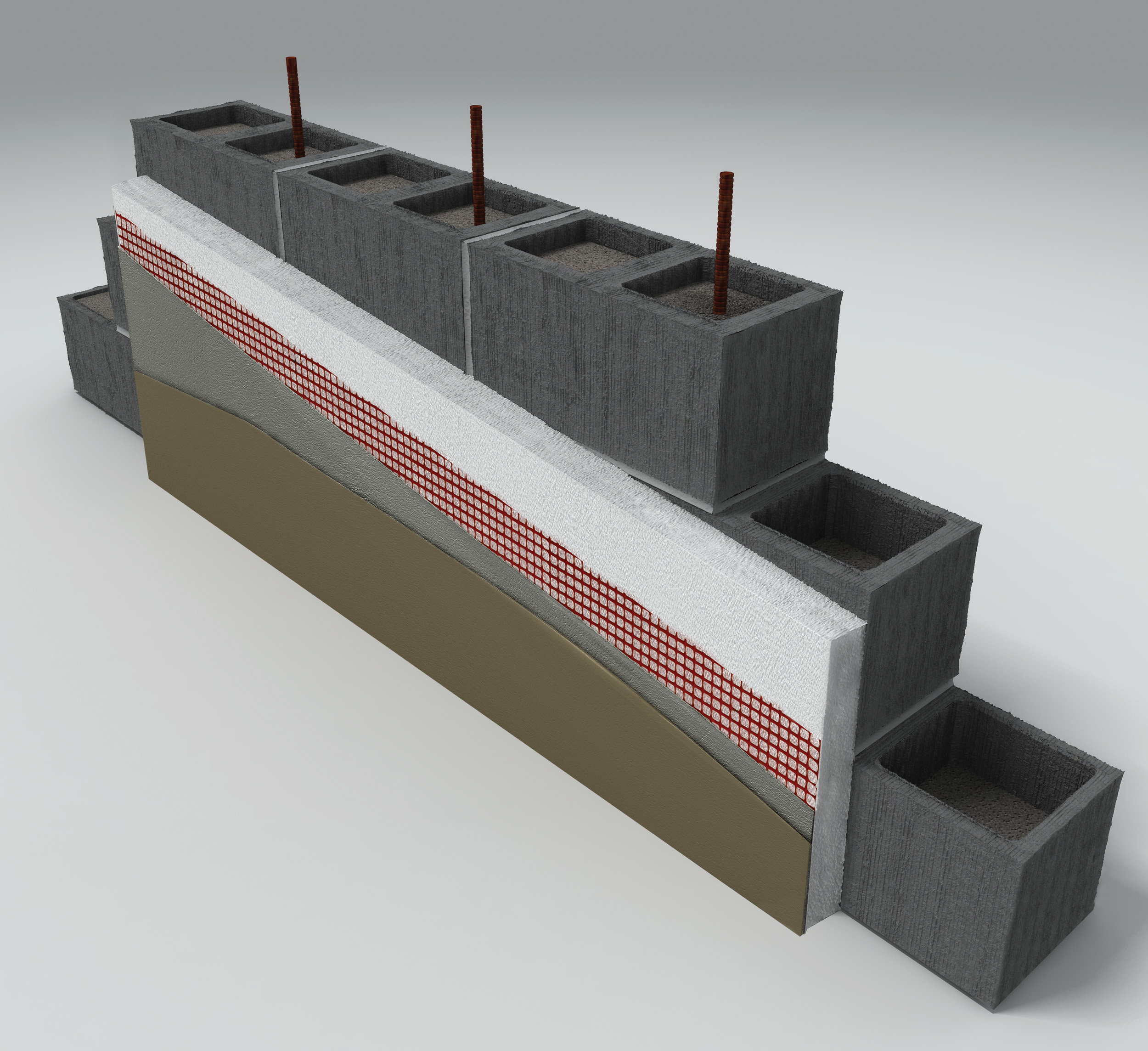 Masonry Wall Insulating System