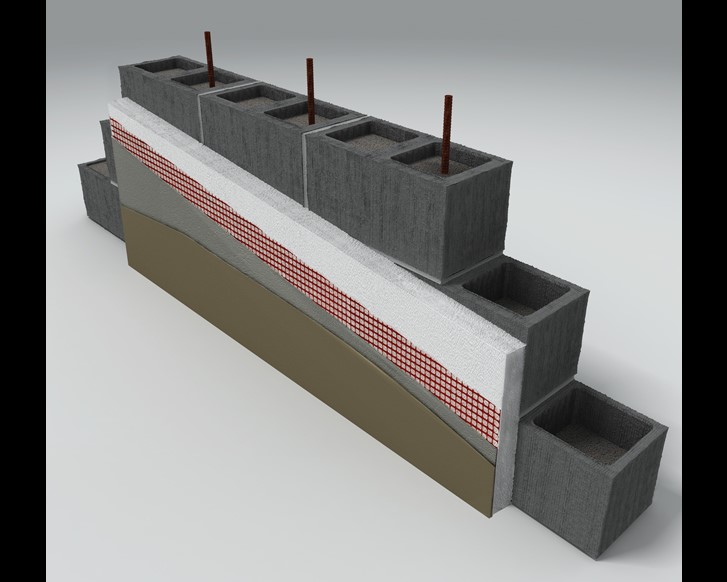 Masonry Wall Insulating System