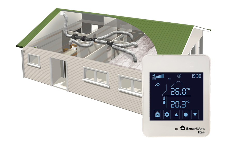 SmartVent Lite+ Home Ventilation System