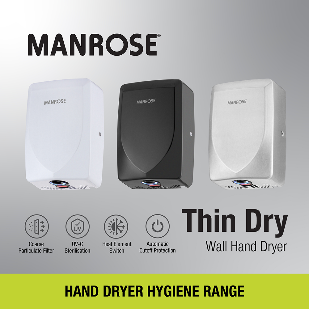 Manrose Thin Dry Hand Dryer