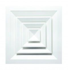 One Piece 4-Way Diffusers