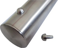 TB12 Tactile Handrail Buttons - Domed