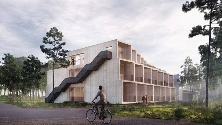 Hotel GSH by 3XN - Denmark’s first climate-positive hotel on the island of Bornholm