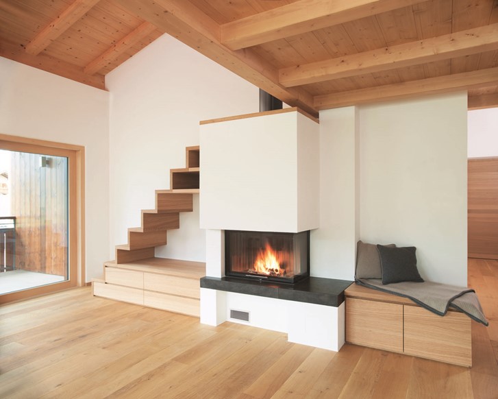 Spartherm Corner Wood Fireplace
