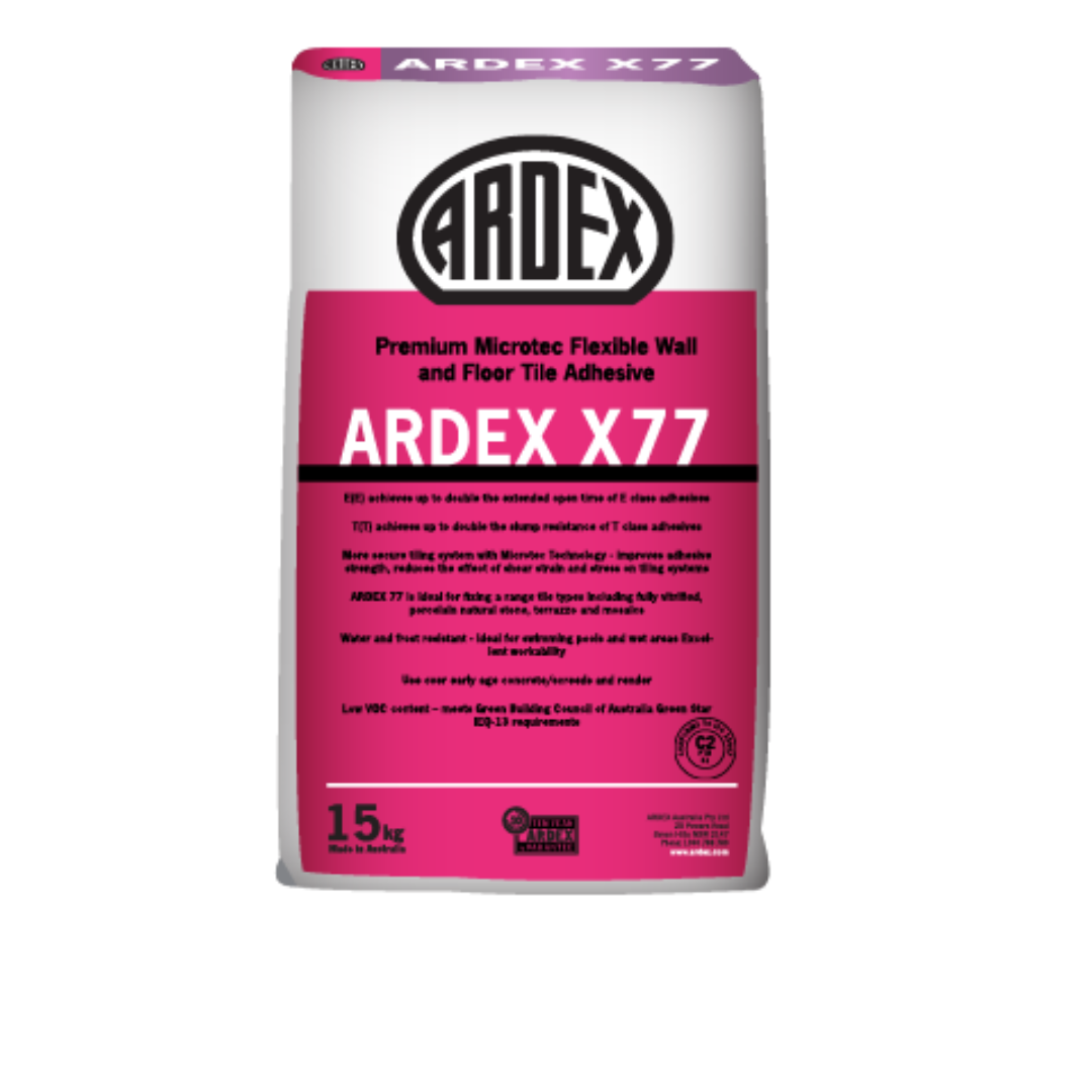 ARDEX X 77 - Premium Microtec, Flexible Wall & Floor Tile Adhesive