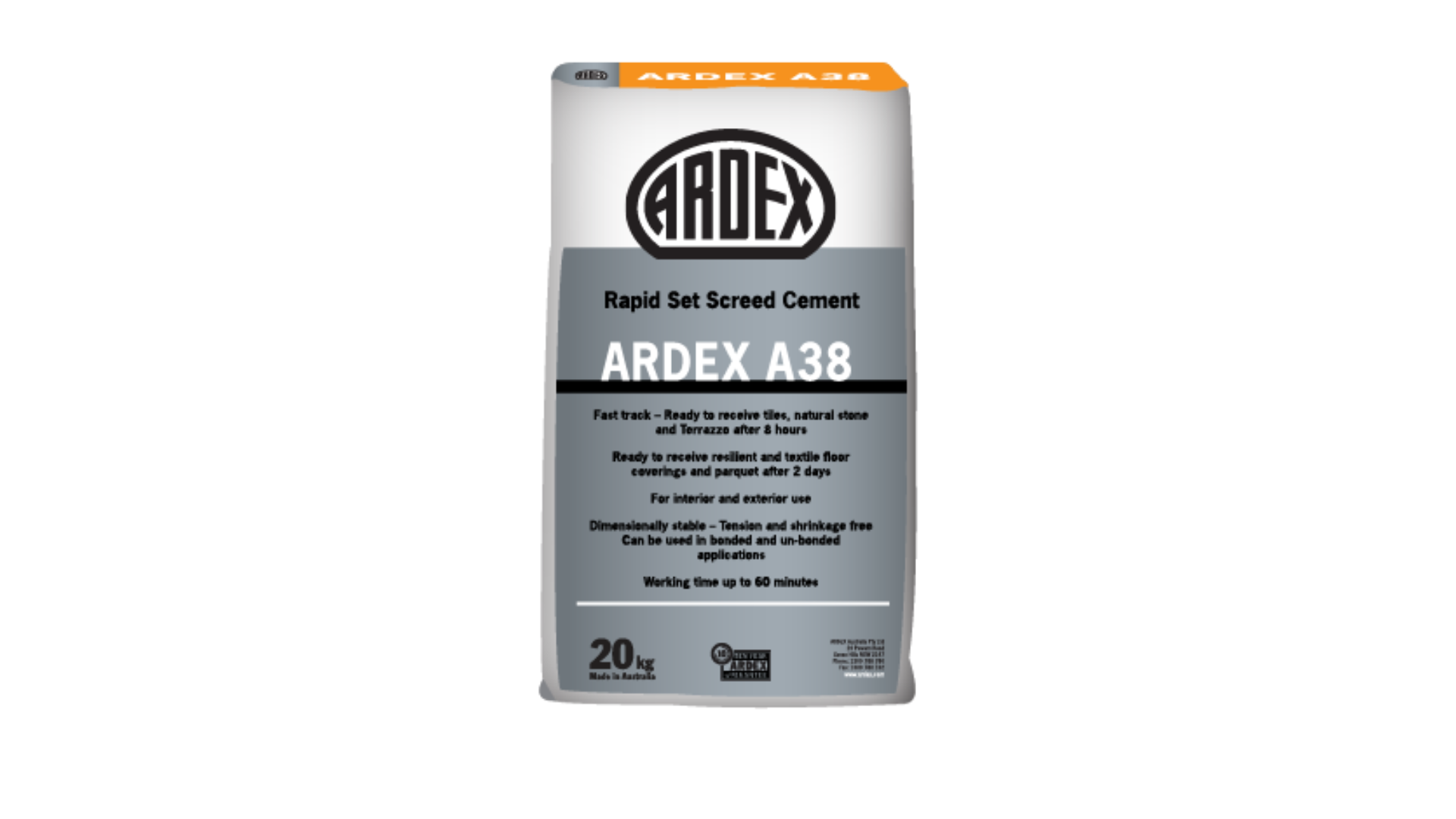ARDEX A 38 - Rapid-Set Cement Screed