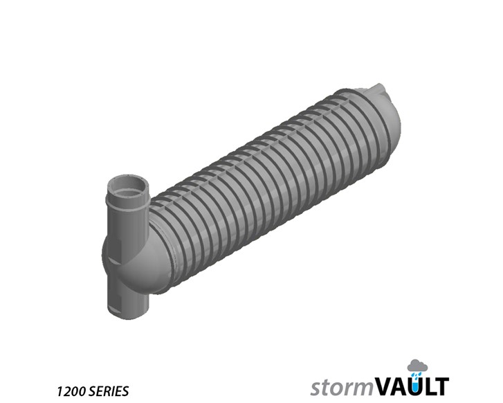 6,000L stormVAULT stormwater tank