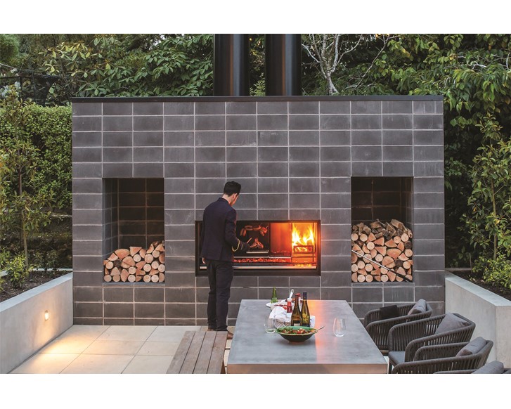 EK1550 Wood Outdoor Fireplaces