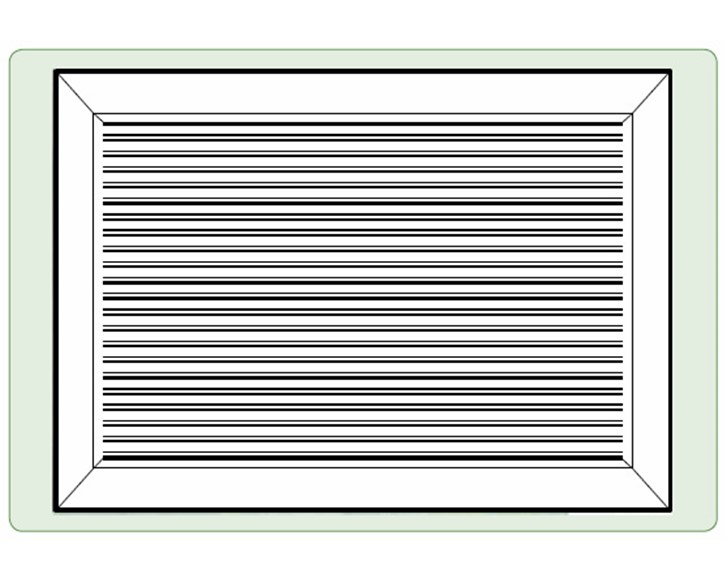 Price Holyoake Transfer and Door Grille - DG-52-BFL