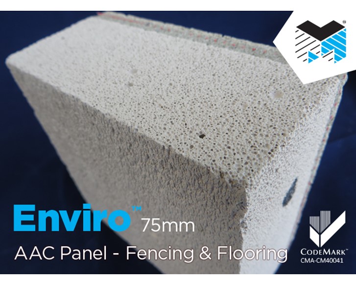 Enviro™ AAC Flooring Panel - 75mm