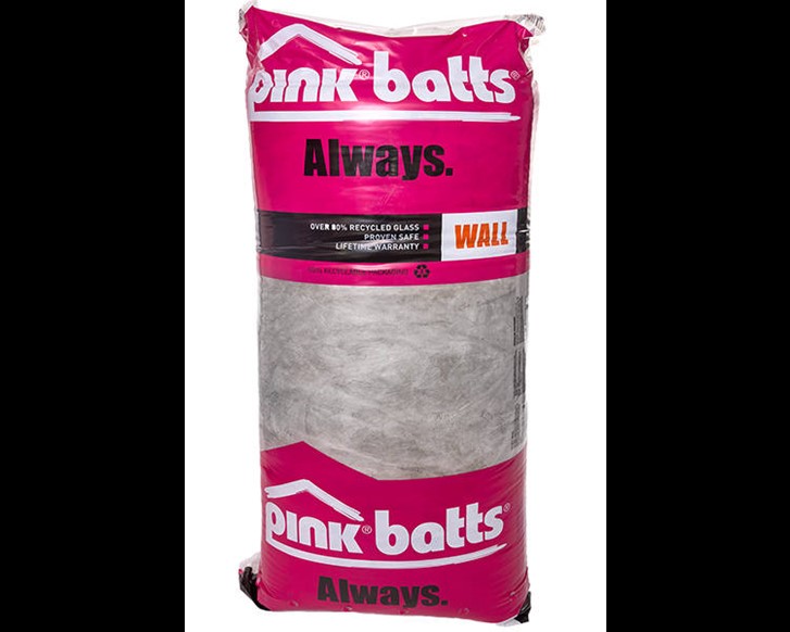 Pink® Batts® Silencer® wall acoustic insulation