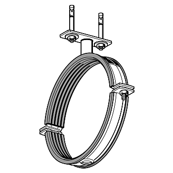 J06 - Sikla Siaqua Fastening - Intermediate Fixed Point BE w/ Lining
