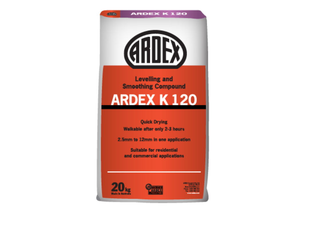 ARDEX K 120 - Economical Levelling and Smoothing Compound