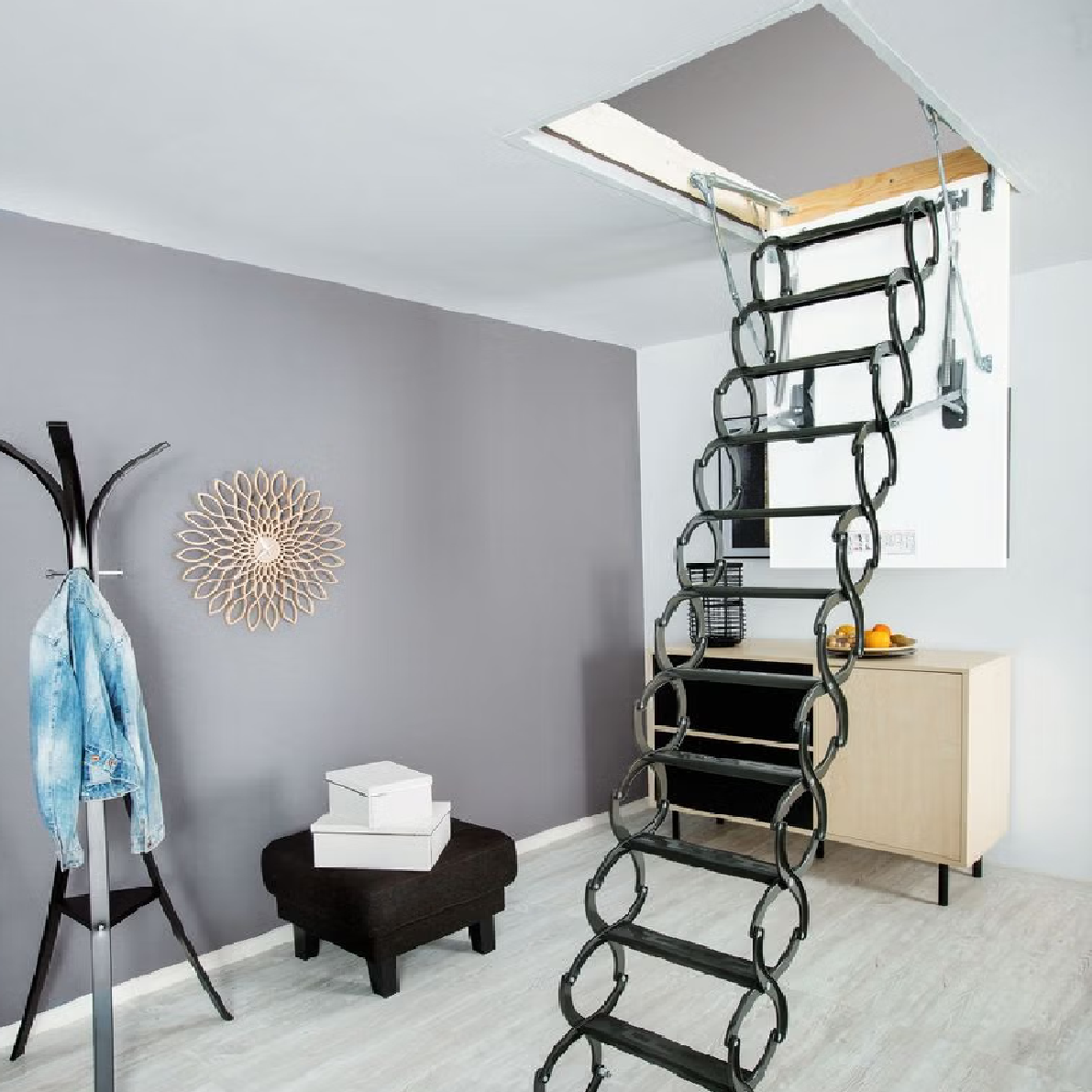 LST Scissor Attic Stairs