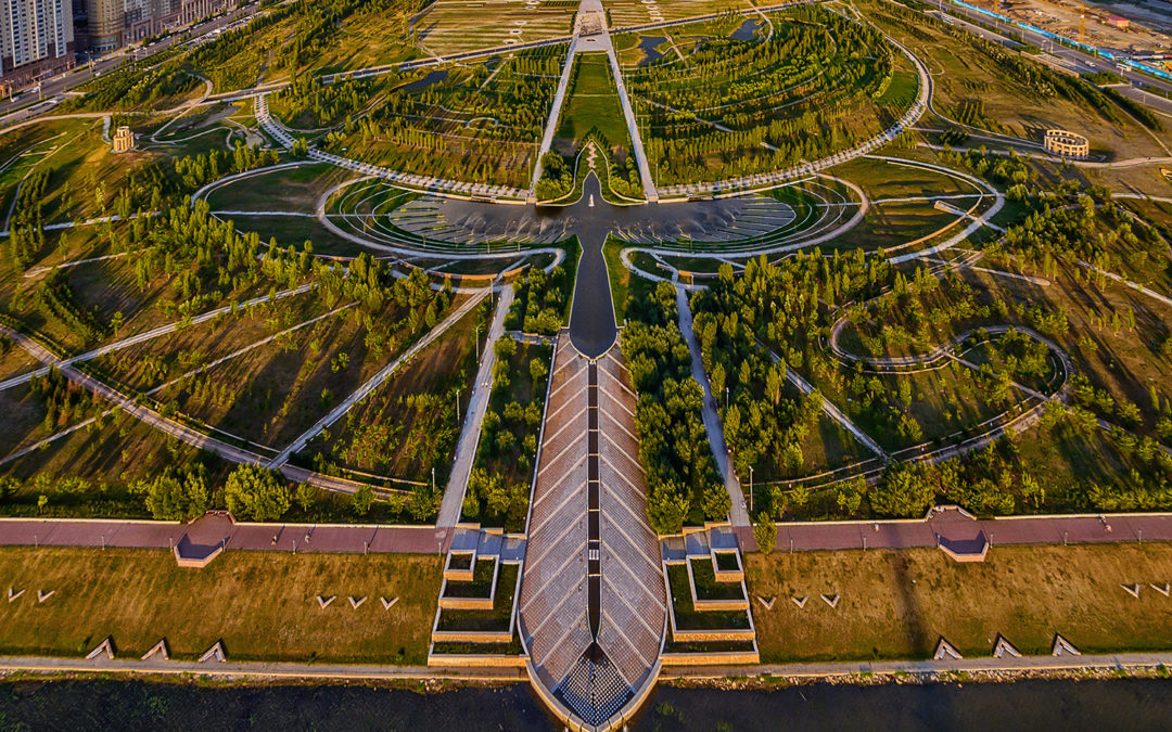 Incredible Bird-Shaped Fountain Invites Visitors to Kazakhstan’s Presidential Park