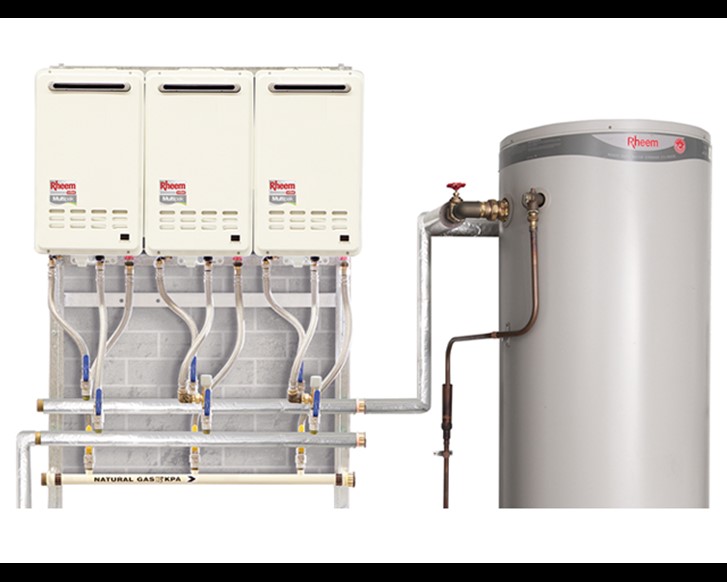Tankpak Concept Gas Continuous Flow Water Heaters