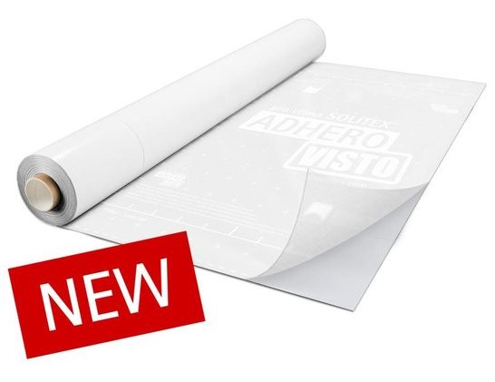 SOLITEX® ADHERO VISTO Transparent Adhesive Membrane for Weather Protection
