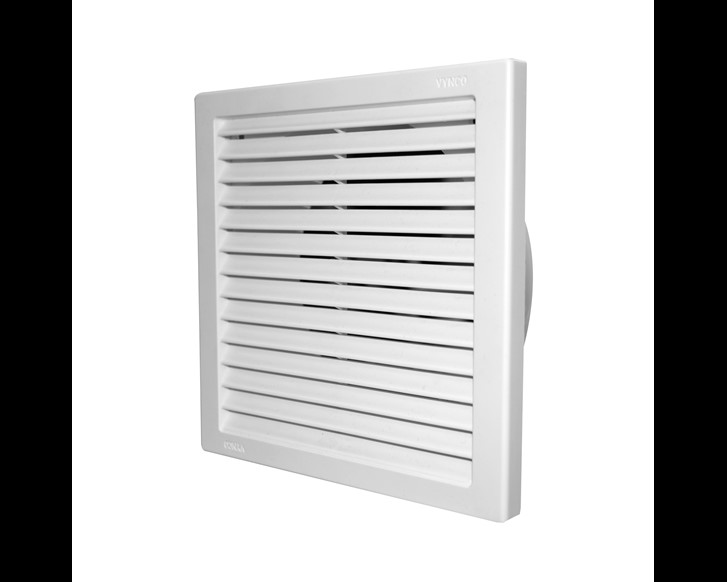 Reacher Exterior Fixed  Square Grille