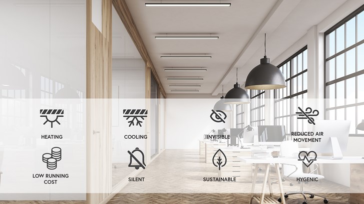 Messana Active Ceiling: Creating the perfect environment of comfort through radiant heating and cooling