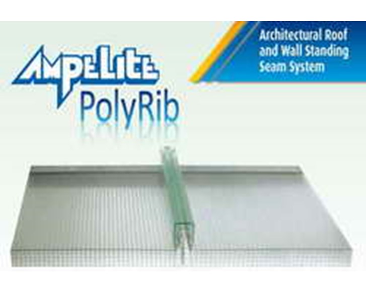 PolyRib Multiwall Polycarbonate Standing-Seam