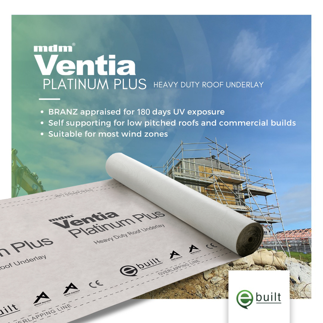 Ventia Platinum Plus Heavy Duty Roof and Wall Underlay