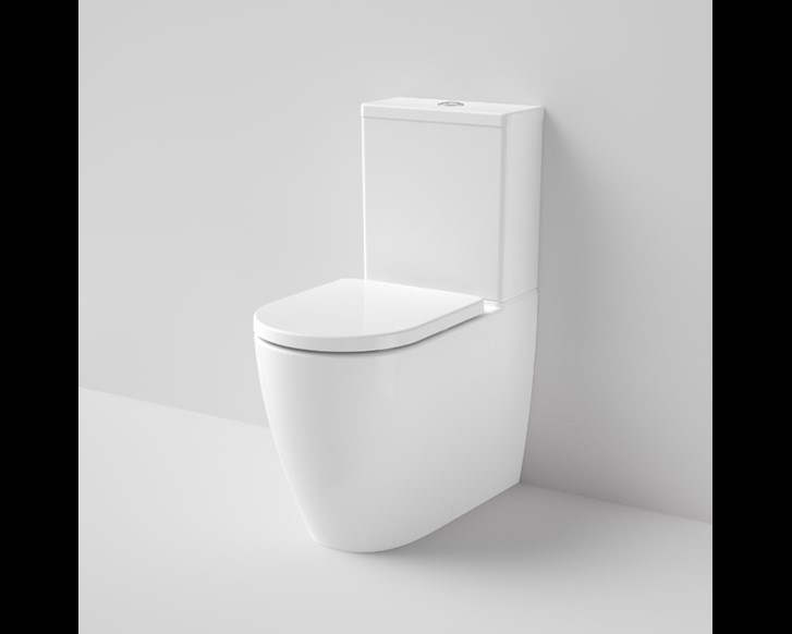 Urbane II Cleanflush® Wall Faced Close Coupled Toilet Suite (with GermGard®)