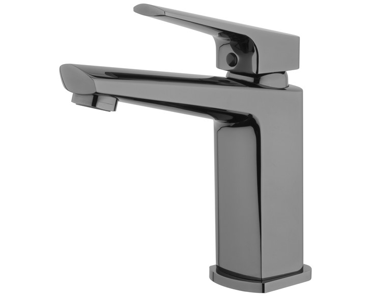Eclipse Mirrored Black Basin Mixer VECL20MB